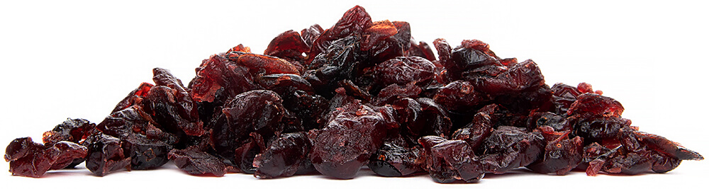 Brusinky sušené BIO - z boku